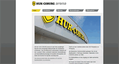 Desktop Screenshot of huk-coburg-arena.de